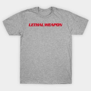 Lethal Weapon Titles (straight version) T-Shirt